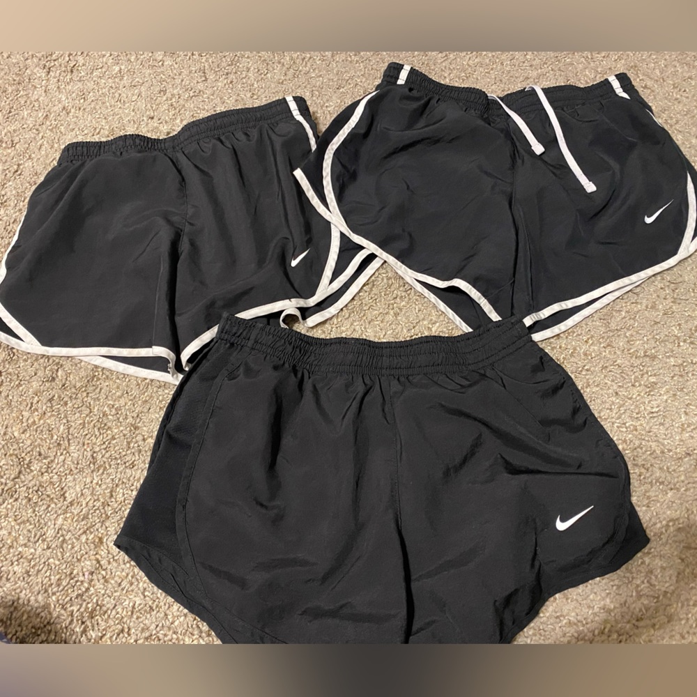 3 pairs of medium girls Nike shorts
